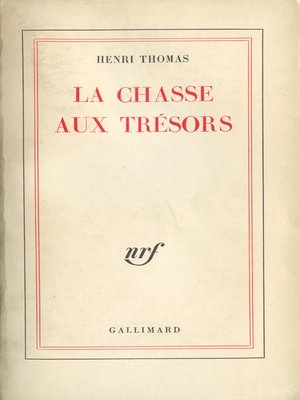 cover image of La Chasse aux trésors (Tome 1)